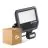 Mehrfachpackung 5x Ledvance Led-Scheinwerfer Aluminium Schwarz 41W 6000lm 100D - 840 Kaltweiß | IP65 - Bewegungs- Und Lichtsensor - Symmetrisch